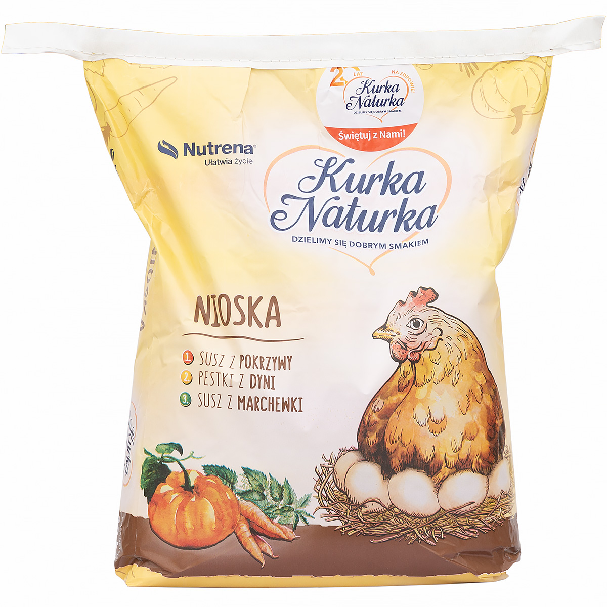 Pasza Dla Kur Niosek KURKA NATURKA Nioska Kruszonka 10 Kg Fermo Pl