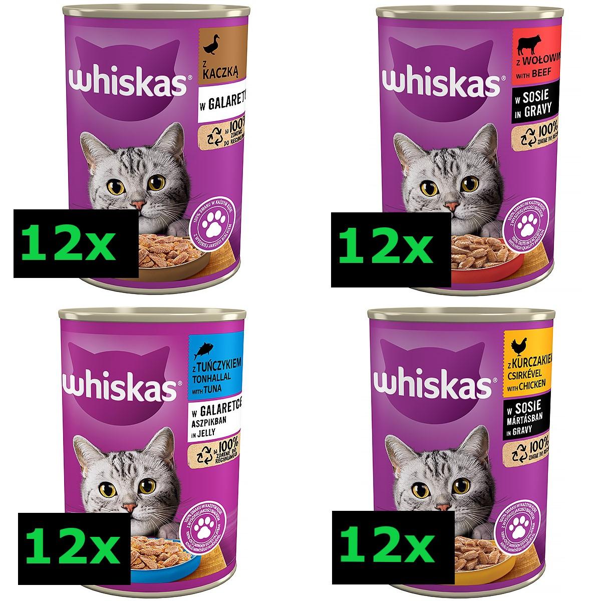 wielki zestaw karmy whiskas