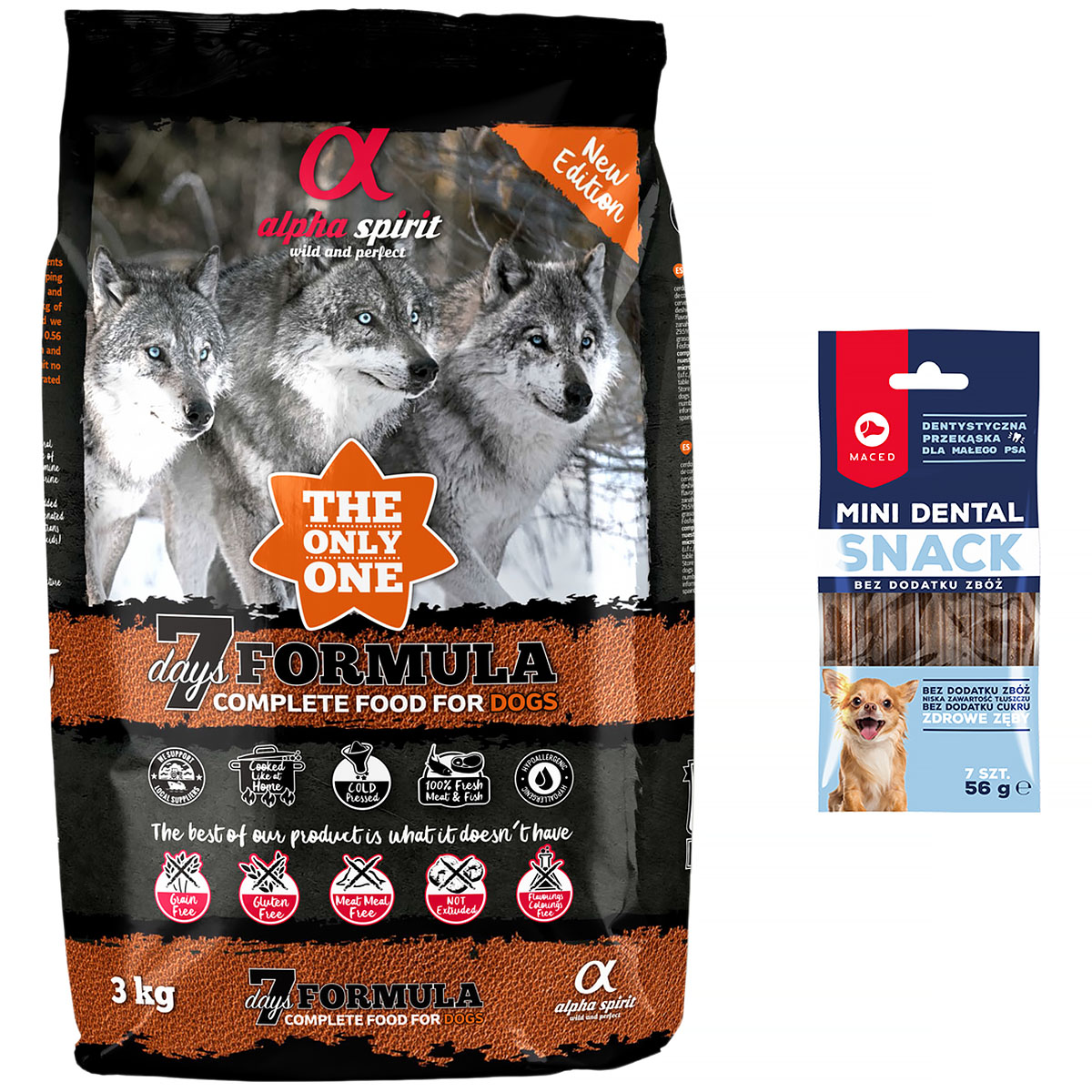Alpha Spirit 7 Days Formuła 3 kg