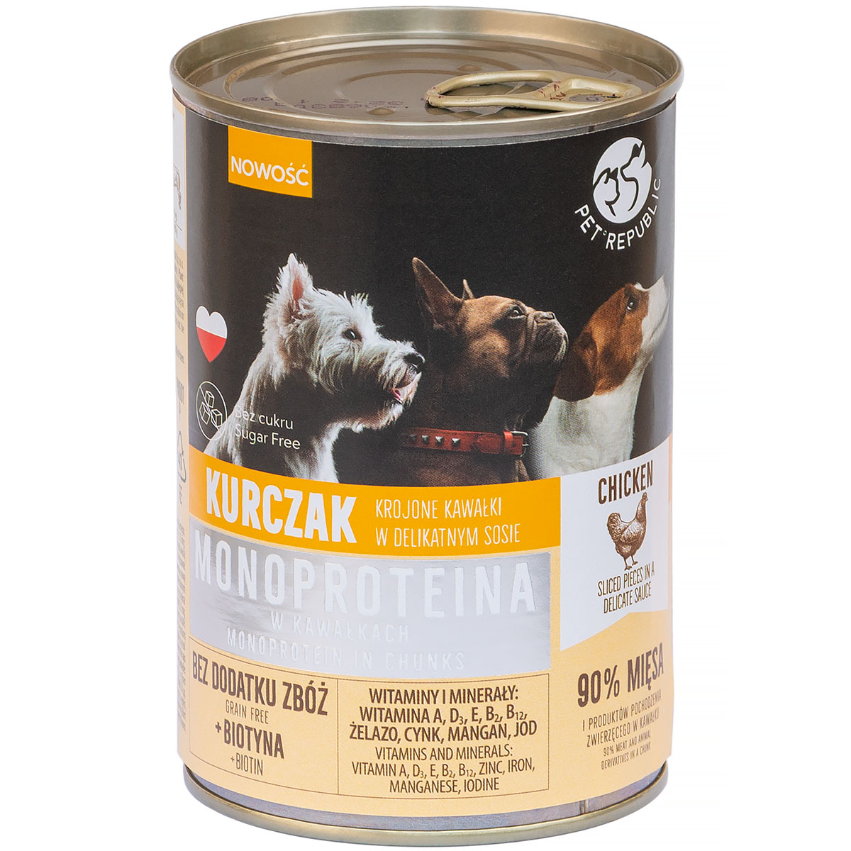 PetRepublic monoproteina kurczak 400 g
