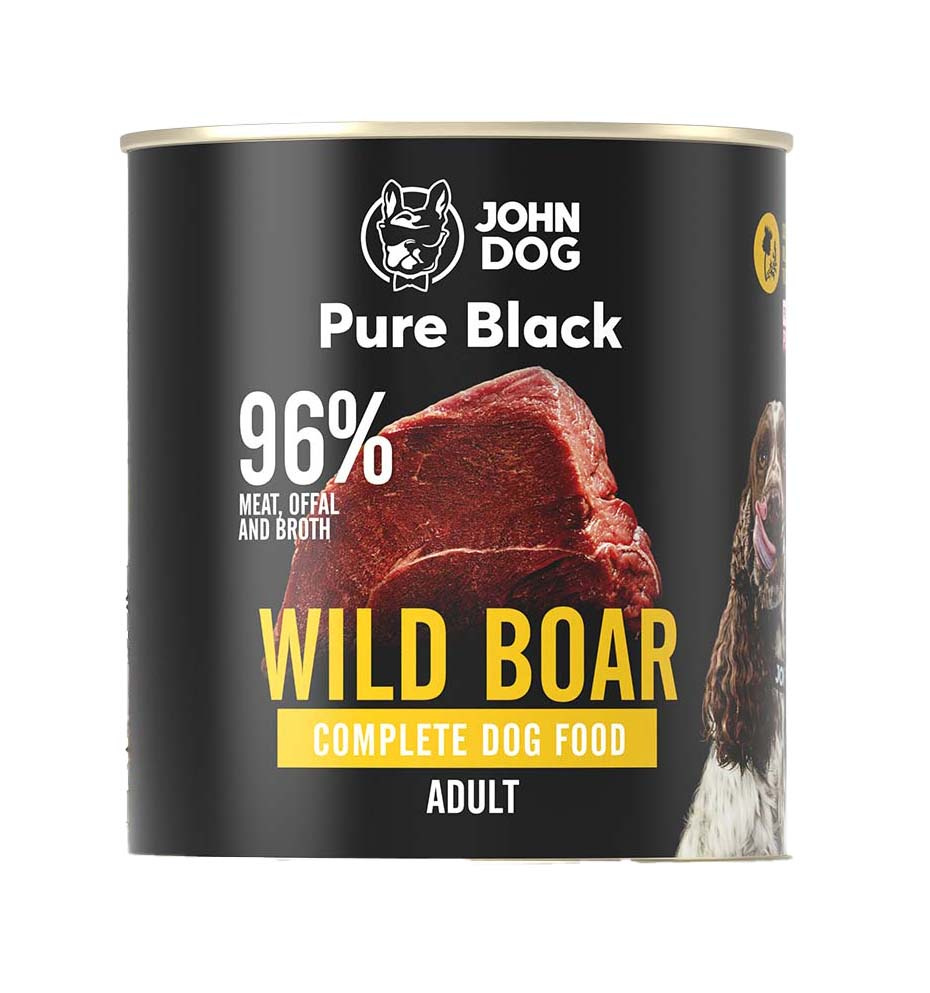 John dog pure black bażant 800 g
