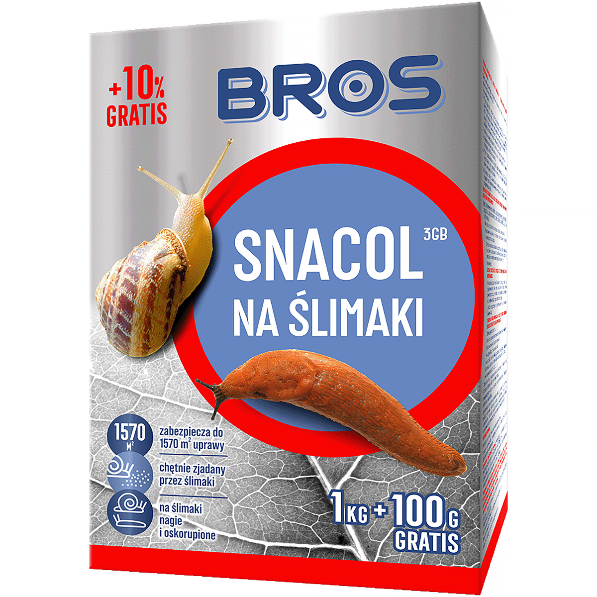 Snacol S GB granulat na ślimaki