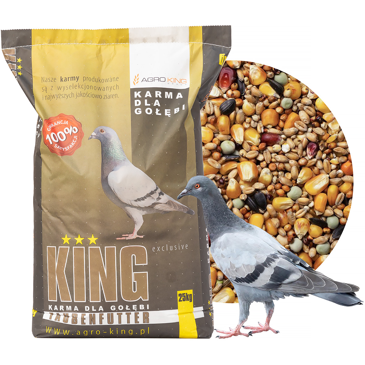 Sezonowa karma dla gołebi Agro King SE