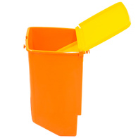 Karmidło zasypowe dla królików i gryzoni z pokrywką