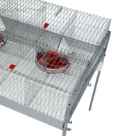 Uchwyt blokujący do klatek dla zwierząt