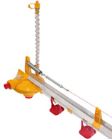 Linka stalowa 1,2 mm do prowadzenia antygrzędy elektrycznej w liniach pojenia i karmienia 100 mb