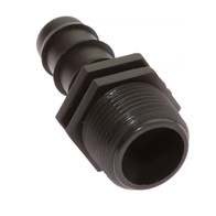 Łącznik do węża PE fi 20 mm na wtyk z wyjściem z GZ 3/4 cala