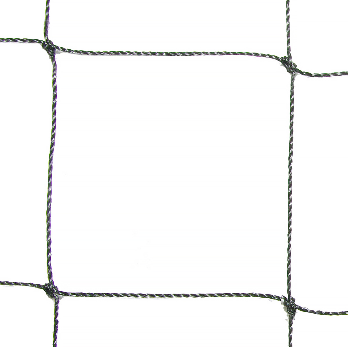 Siatka polietylenowa na woliery oczko 8 x 8 cm czarna na wymiar