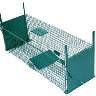 Żywołapka dwuwejściowa na wydry, kuny i lisy, 100cm