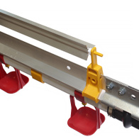 Kompletna linia pojenia dla drobiu PREMIUM z obrotową antygrzędą - 3m