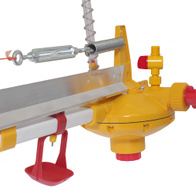 Zawór plastikowy do systemów pojenia 1/2 cala z uszczelką