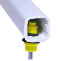 Nipel plastikowy dla brojlerów, trzpień ruchomy w pionie i w poziomie - (LB3)