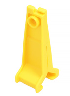 Uchwyt do podwieszania linii pojenia z mocowaniem na przewód elektryczny