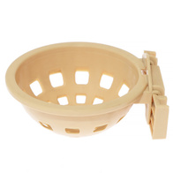 Gniazdo lęgowe dla kanarków i papużek 87 mm z wypinanym uchwytem