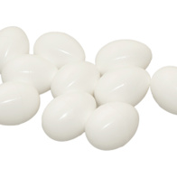 Sztuczne jajka do podkładania gołębiom z wypełnieniem - 10 sztuk