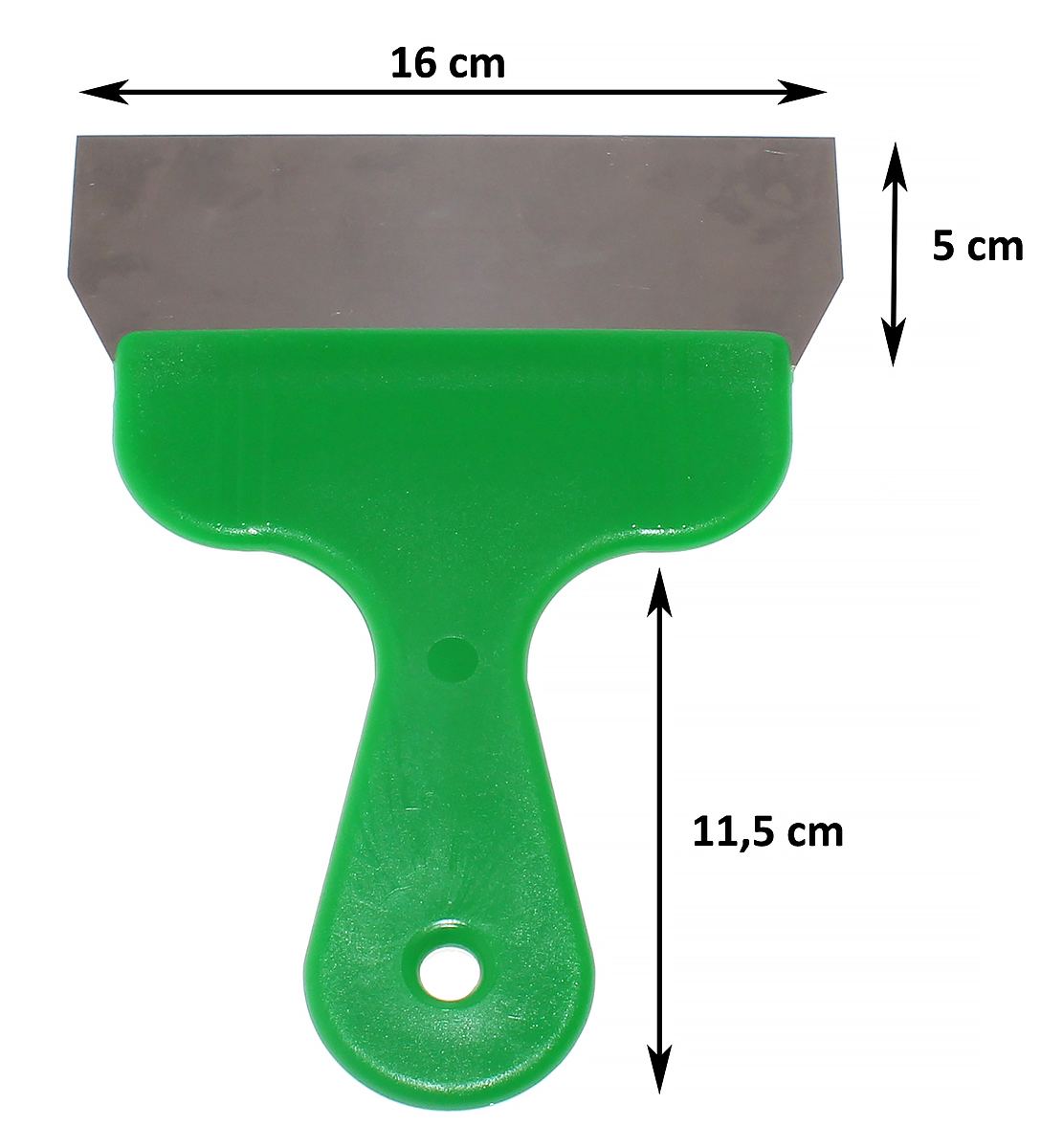 Szpachelka do usuwania pomiotu 16 cm szerokości