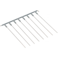 Zestaw widełki wlotowe 30 cm z prętem prowadzącym 31,5 cm