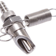 Poidło smoczkowe dla królików i gryzoni PREMIUM z funkcją anty-zgryzu ze stali nierdzewnej