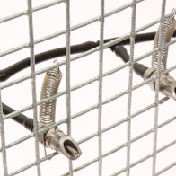 Poidło smoczkowe dla królików i gryzoni PREMIUM z funkcją anty-zgryzu ze stali nierdzewnej