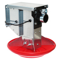 Karmidło kontrolne ocynkowane dla brojlerów