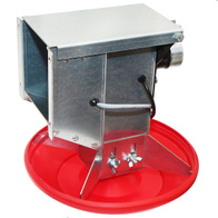 Karmidło kontrolne ocynkowane dla brojlerów