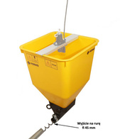 Zbiornik zasypowy CODAF na paszę do systemu karmienia drobiu