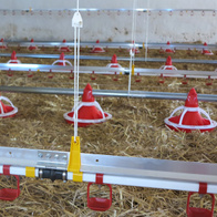 Uchwyt, ślizgacz trójkątny plastikowy do podwieszania linii karmienia