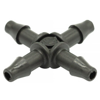 Łącznik krzyżowy na wąż fi 4 mm do systemów pojenia