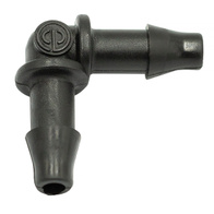 Kolanko łącznik kątowy węża fi 4 mm do systemów pojenia