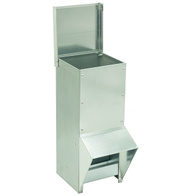 Karmidło metalowe z zasobnikiem 10 litrów