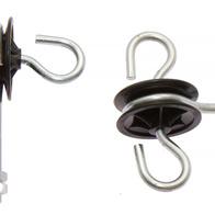 Izolator bramowy do słupków metalowych gwint M6 do pastuchów elektrycznych