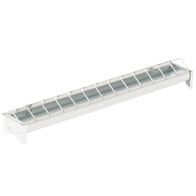 Karmidło korytkowe 50cm dla piskląt metalowe