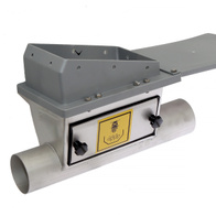 Jarzmo nierdzewne przelotowe pod silos na fi 75 mm