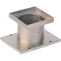 Moduł przesypowy do linii poprzecznej uniwersalny ze stali nierdzewnej