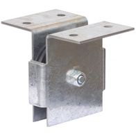 Bloczek 90 mm na wsporniku do ściany do systemu podwieszania