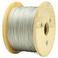 Linka stalowa nierdzewna  fi 1,5 mm do ogrodzenia elektrycznego 100 m