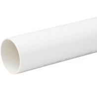 Rura PCV 125 mm prosta do paszociągu - 3 m