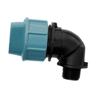 Kolano złączka PE fi 25 mm x GZ 1/2 cala