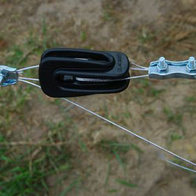 Uniwersalny izolator narożny startowy do pastucha na dowolne słupki