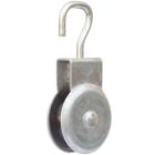 Bloczek 32 mm nylonowy w osłonie metalowej z haczykiem otwartym