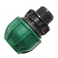 Złączka prosta kolektor PE fi 32 mm x  GZ 1 cal
