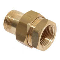 Śrubunek mosiężny wzmocniony 3/4 cala