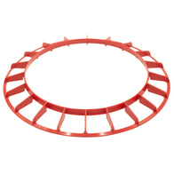 Kratka osłona przeciw rozsypywaniu paszy z karmidła