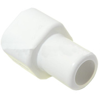 Redukcja łącznik rury PCV 22 x 22 mm na wąż gumowy 3/4 cala na klej