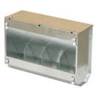 Karmidło dla królików metalowe 40cm z pokrywką