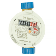 Wodomierz Diehl Auriga 15/110 2,5 LGP Ti przyłącze 3/4 cala do pomiaru zużycia wody