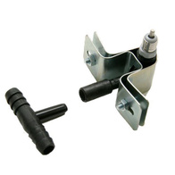 Poidło dla królików i gryzoni z wciskanym trójnikiem - mocowane na śruby