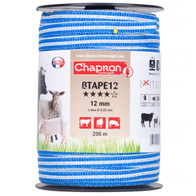 Taśma niebieska do pastuchów 12 mm BTape12 rolka 200 m