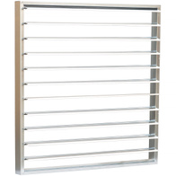 Żaluzja grawitacyjna 138 x 138 cm do obiektów inwentarskich