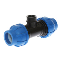 Trójnik złączka PE PN16 2 x fi 32 mm + GW 1/2 cala